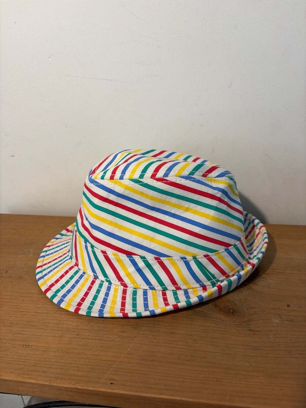 A&R Collectibles Exclusive Limited Edition Multi-Color Striped Fedora Style Buck